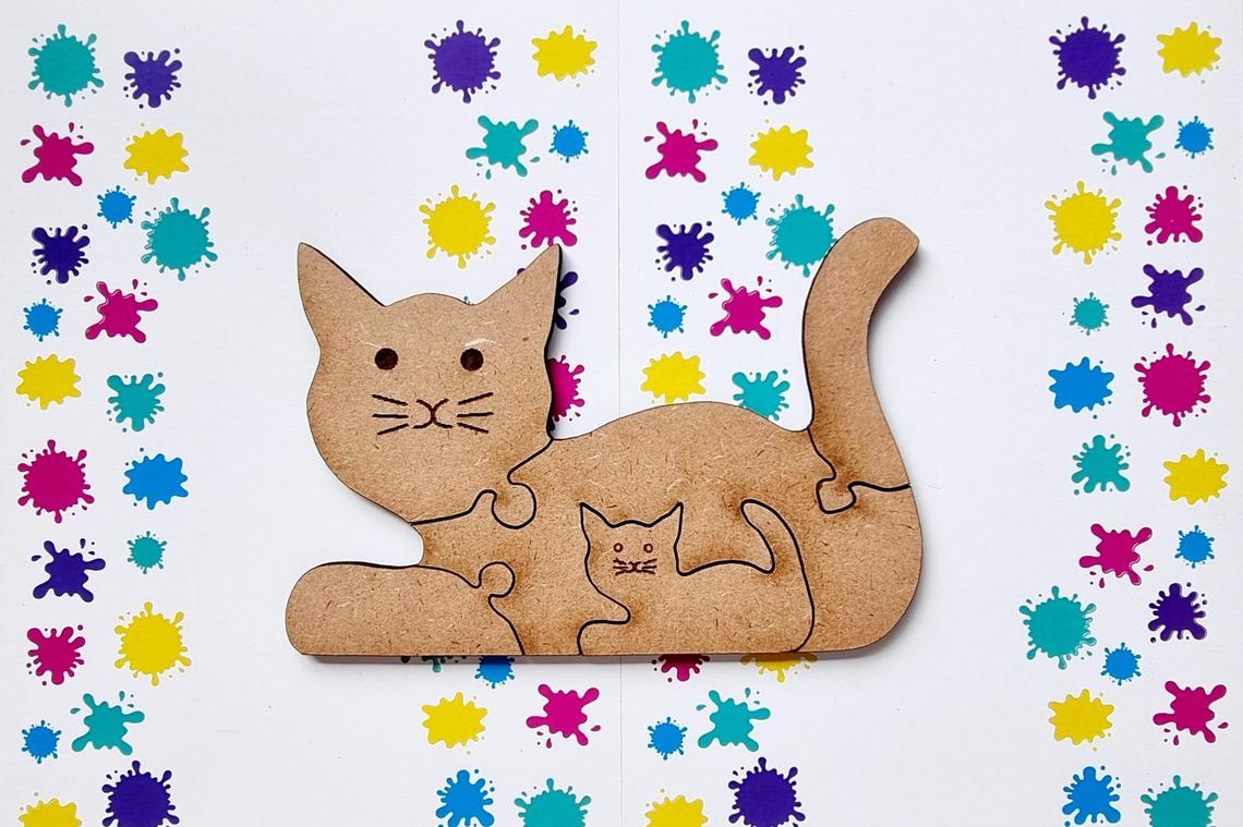 Cat & Kitten Puzzle